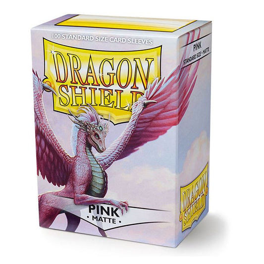 Dragon Shield Matte - Pink (100 Standard Sleeves)