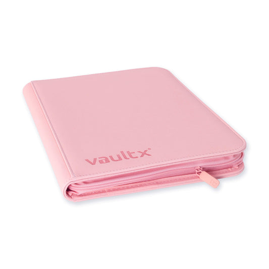 Vault X 9-Pocket Exo-Tech Zip Binder - Just Pink