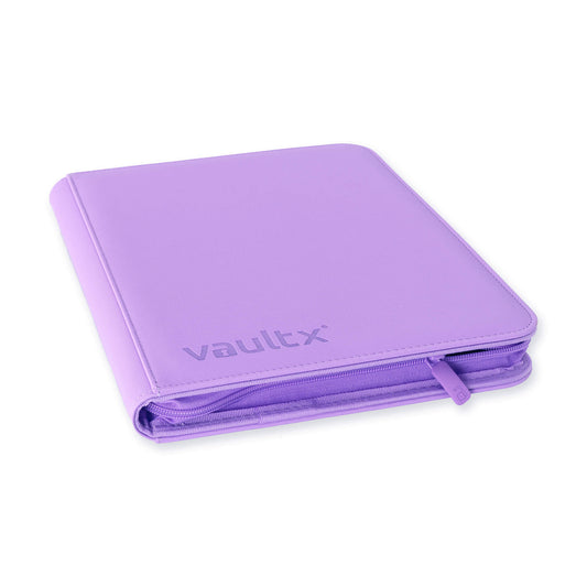 Vault X 9-Pocket Exo-Tech Zip Binder - Just Purple