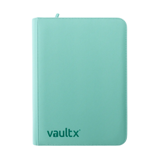 Vault X 9-Pocket Exo-Tech Zip Binder - Mint Green