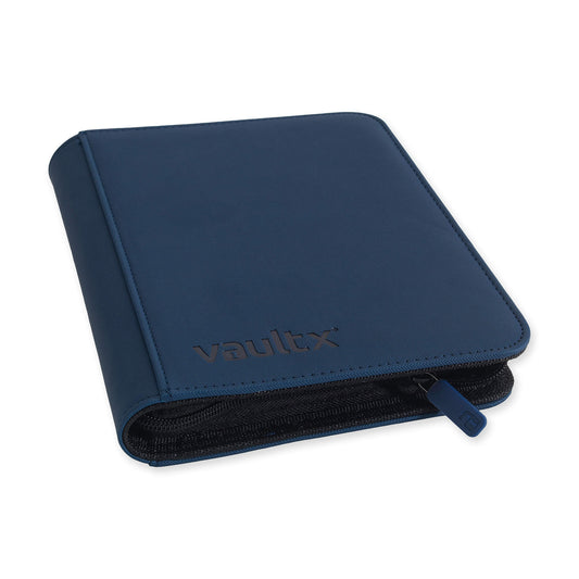 Vault X 9-Pocket Exo-Tech Zip Binder - Royal Blue