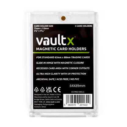 Vault X Magnetic Card Holders - 5 Pack