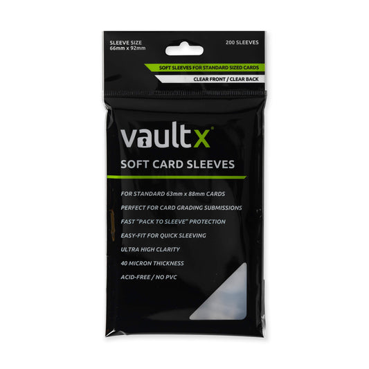 Vault X Soft Card Sleeves - 200 Pack