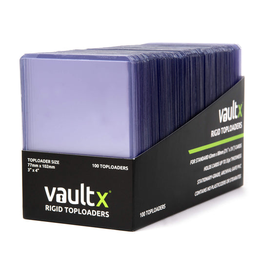 Vault X Rigid Toploaders - 100 Pack