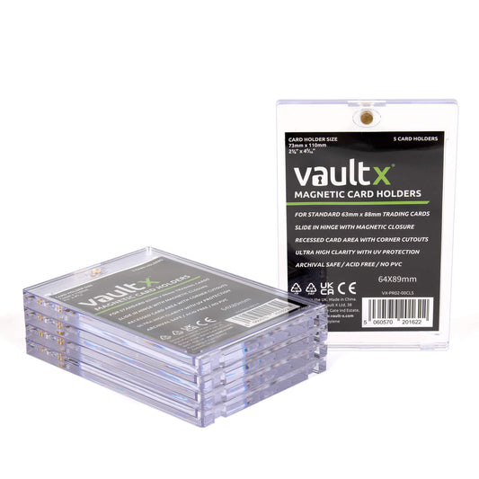 Vault X Magnetic Card Holders - 5 Pack