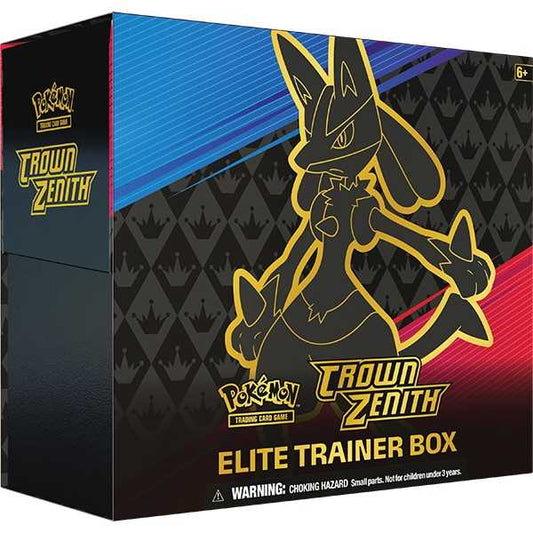 Pokemon TCG: Sword & Shield 12.5 Crown Zenith Elite Trainer Box