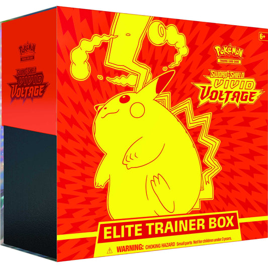 Pokemon TCG: Sword & Shield 4 Vivid Voltage Elite Trainer Box