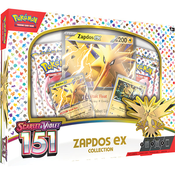 Pokemon TCG: Scarlet & Violet 151 - Zapdos ex Collection