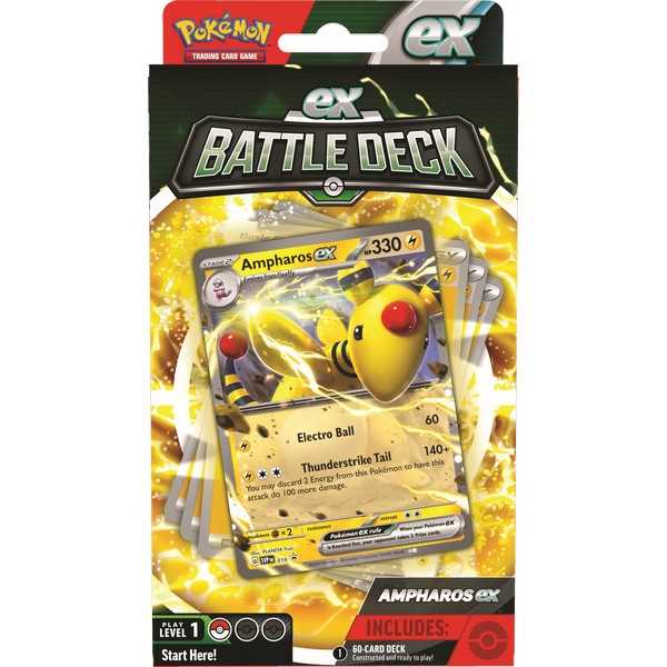 Pokémon TCG: Ampharos ex Battle Deck