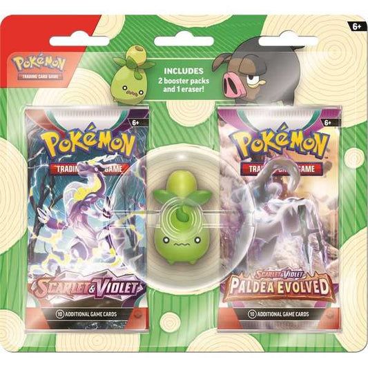 Pokemon TCG: Back to School Eraser Blister (2023) - Smoliv