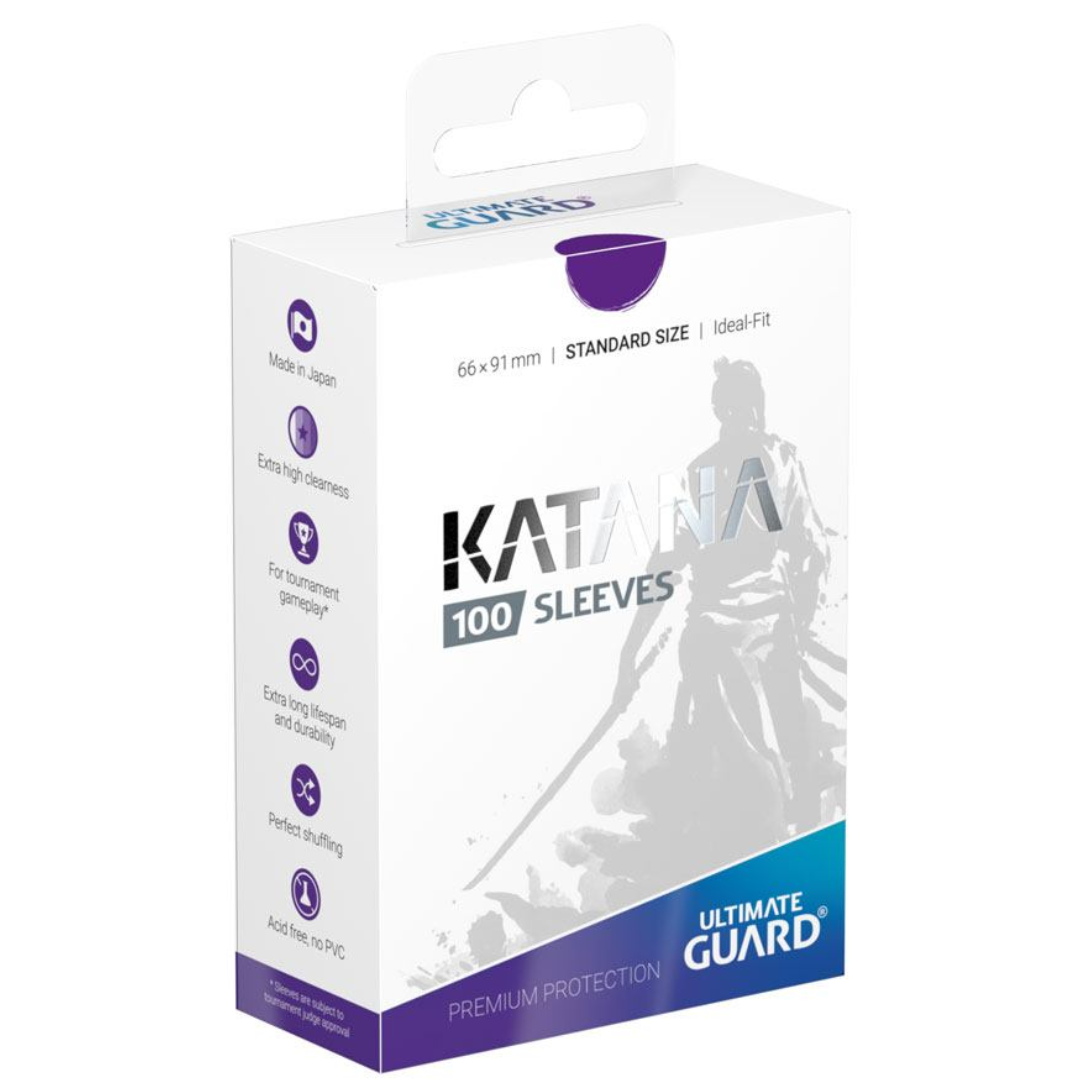 Ultimate Guard Katana Sleeves Standard Size Purple (100)