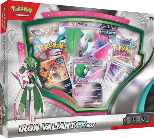 Pokemon TCG: Iron Valiant ex Box