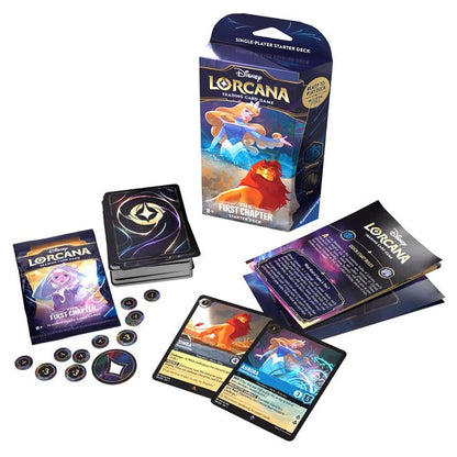 Disney Lorcana: The First Chapter Starter Deck - Aurora & Simba (Sapphire & Steel)