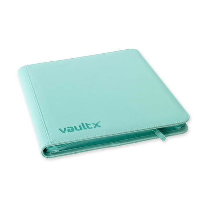 Vault X 12-Pocket Exo-Tech Zip Binder - Mint Green