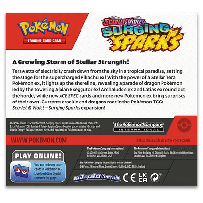 Pokemon TCG: Scarlet & Violet SV8 Surging Sparks Booster Box