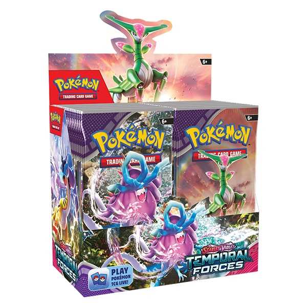 Pokemon TCG: Scarlet & Violet SV5 Temporal Forces Booster Box