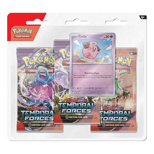 Pokemon TCG: Scarlet & Violet SV5 Temporal Forces Triple Blister