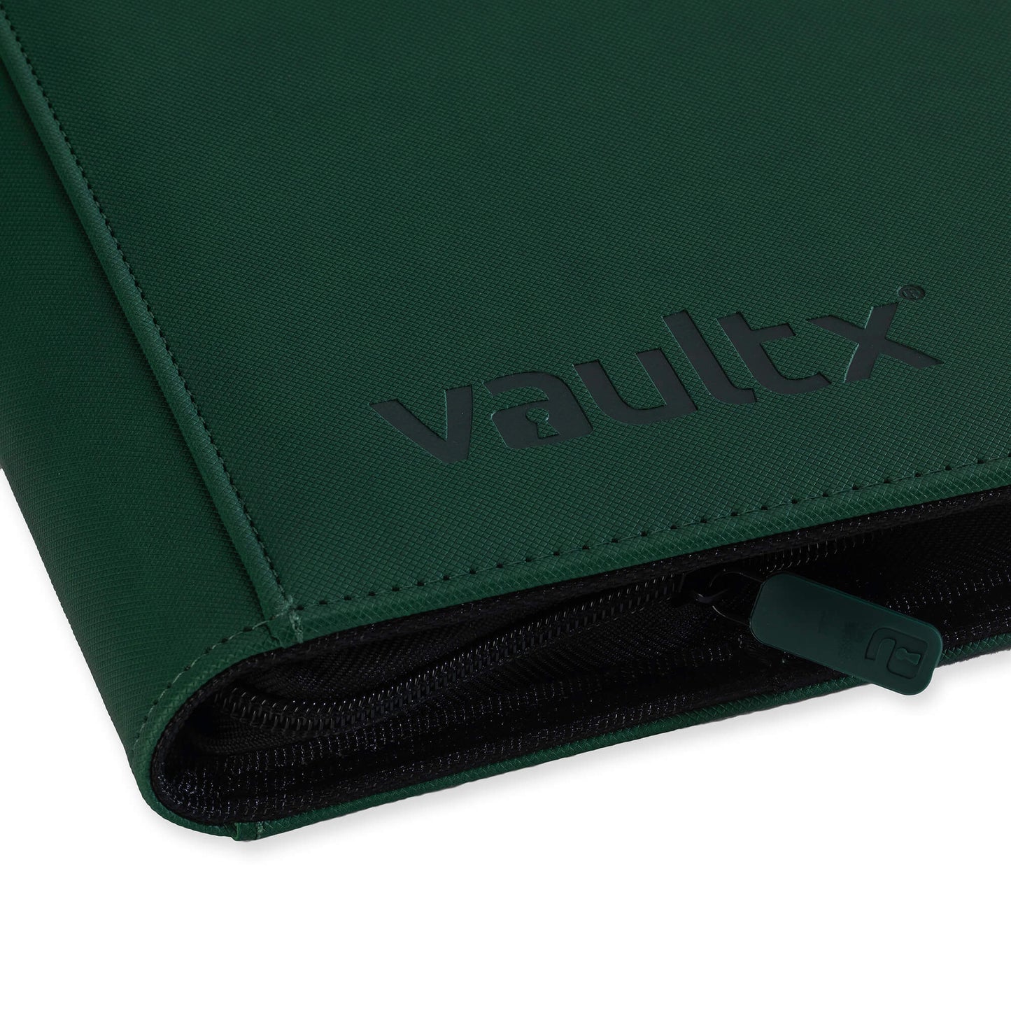 Vault X 12-Pocket Exo-Tech Zip Binder - Forest Green