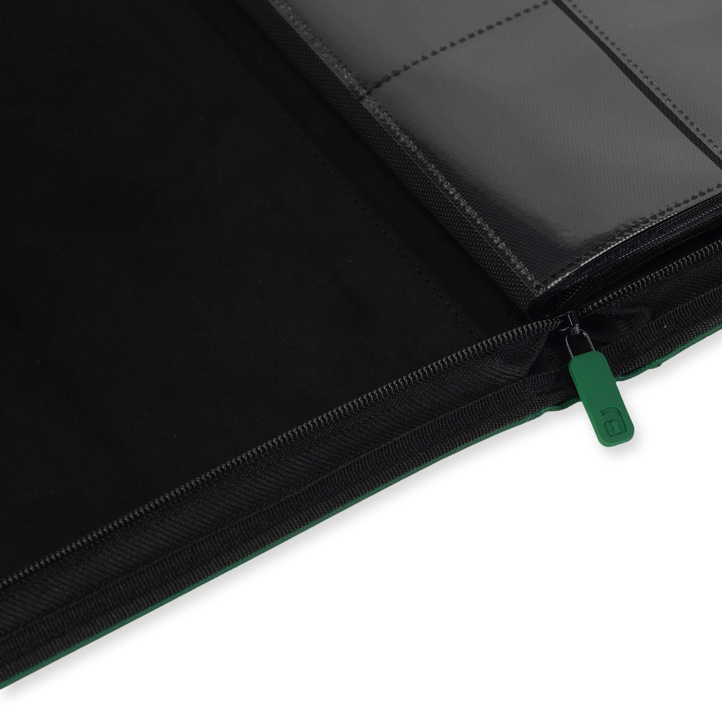 Vault X 9-Pocket Exo-Tech Zip Binder - Forest Green