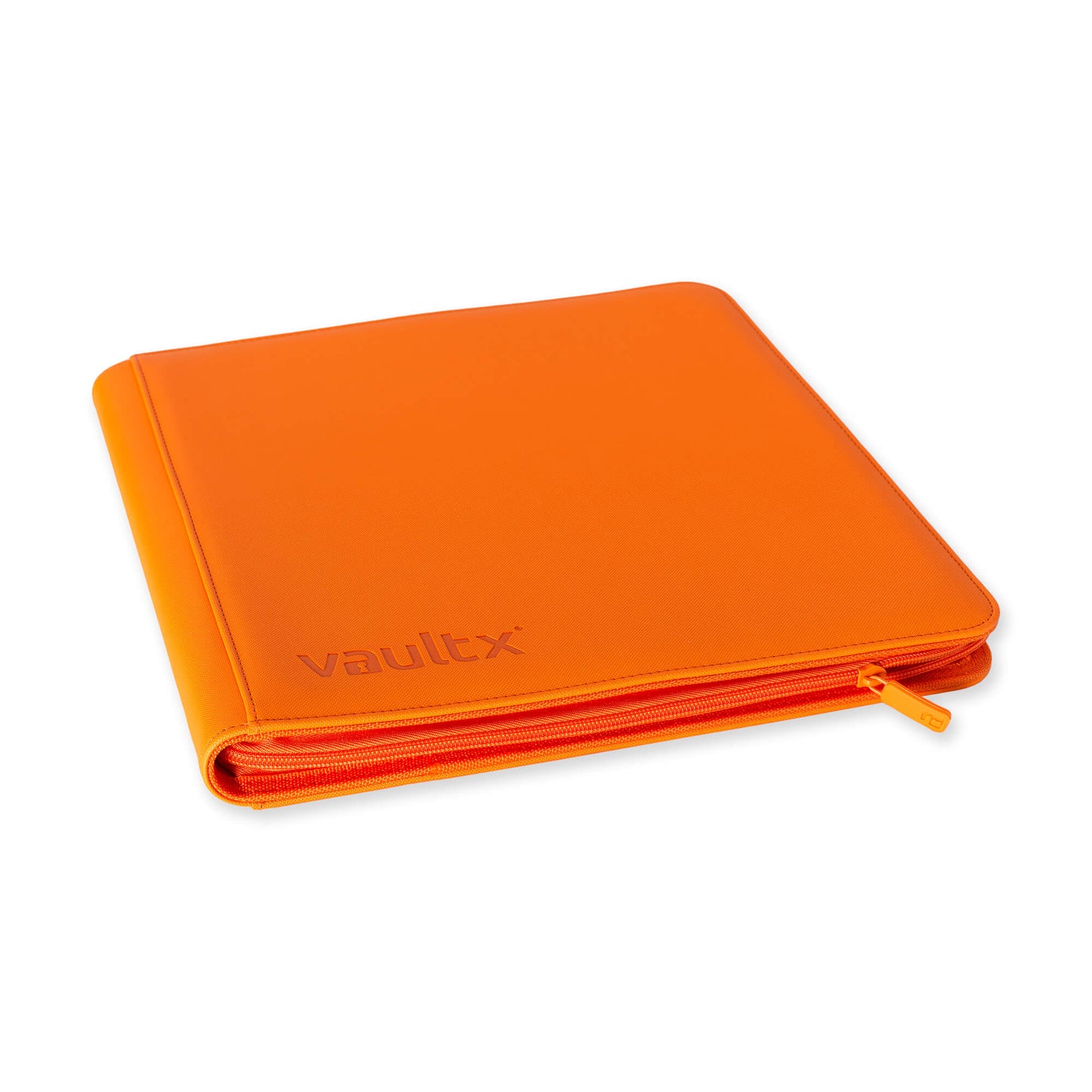 Vault X 12-Pocket Exo-Tech Zip Binder - Just Orange