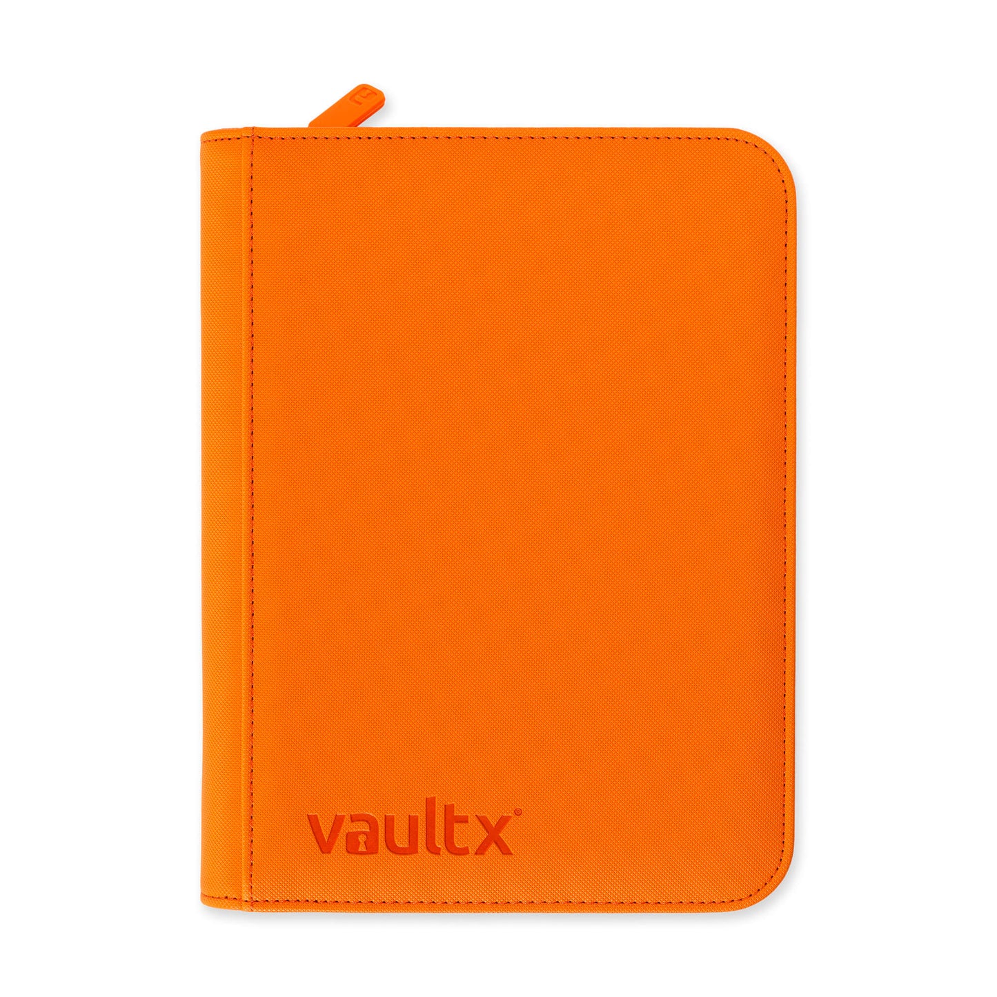 Vault X 4-Pocket Exo-Tech Zip Binder - Just Orange