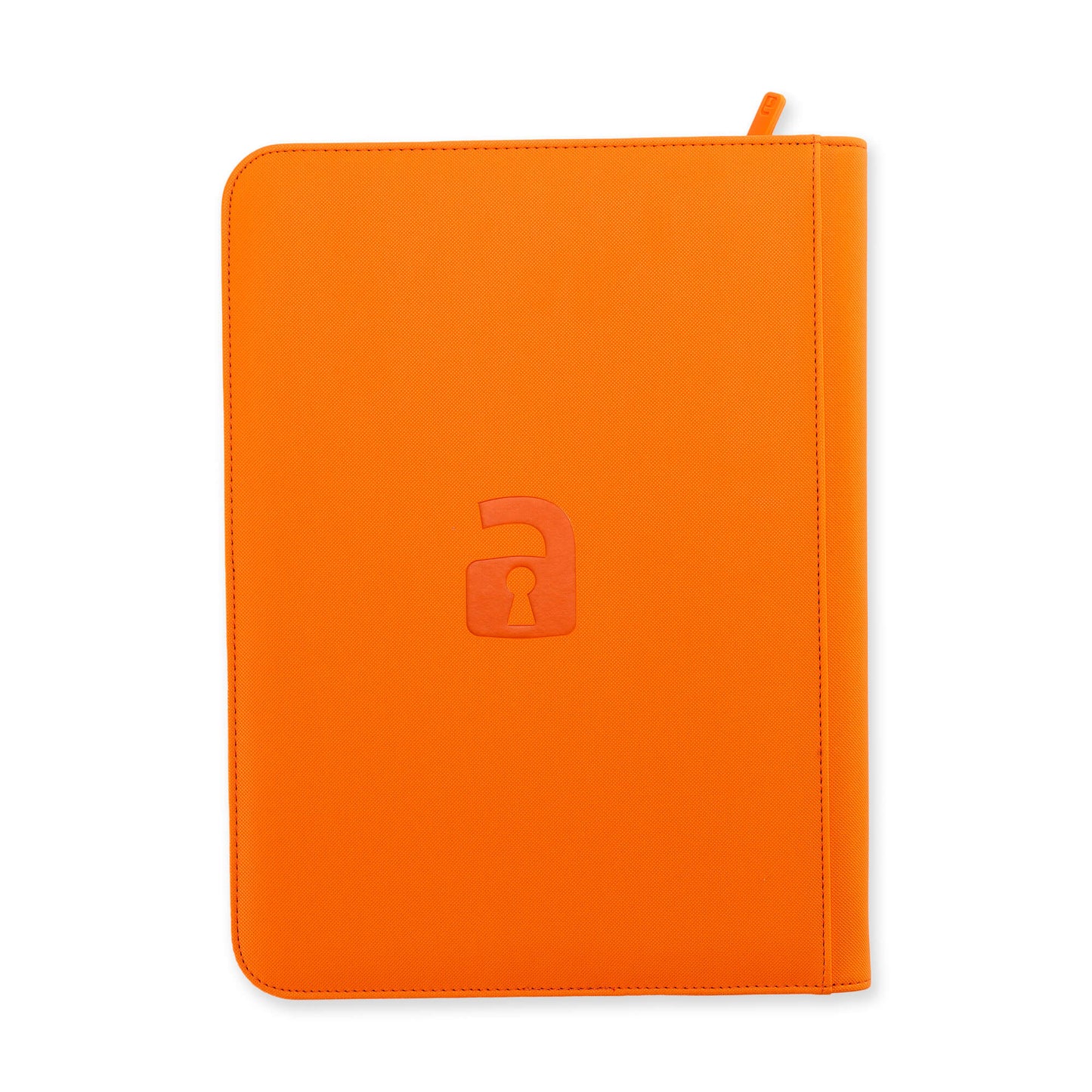 Vault X 9-Pocket Exo-Tech Zip Binder - Just Orange