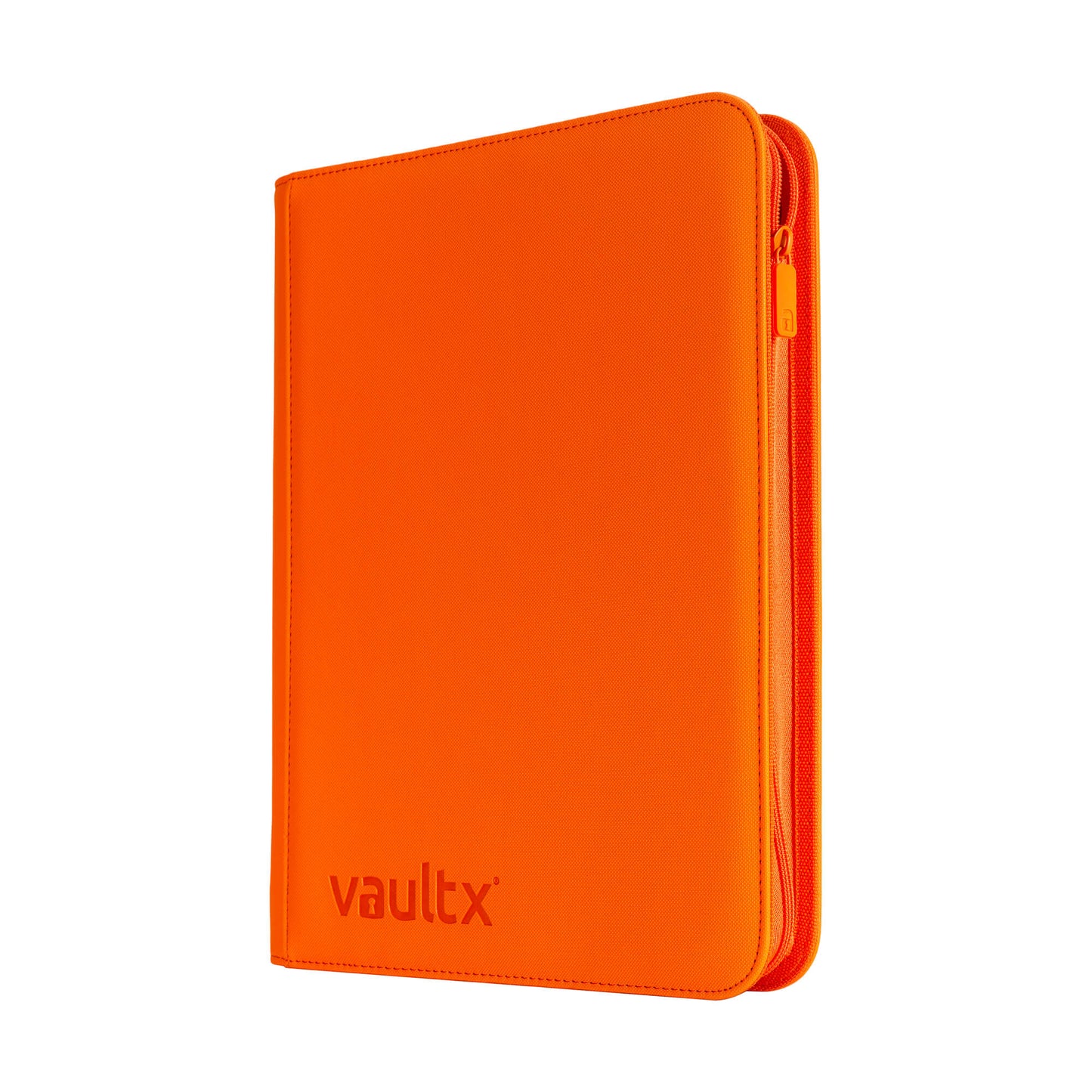 Vault X 9-Pocket Exo-Tech Zip Binder - Just Orange