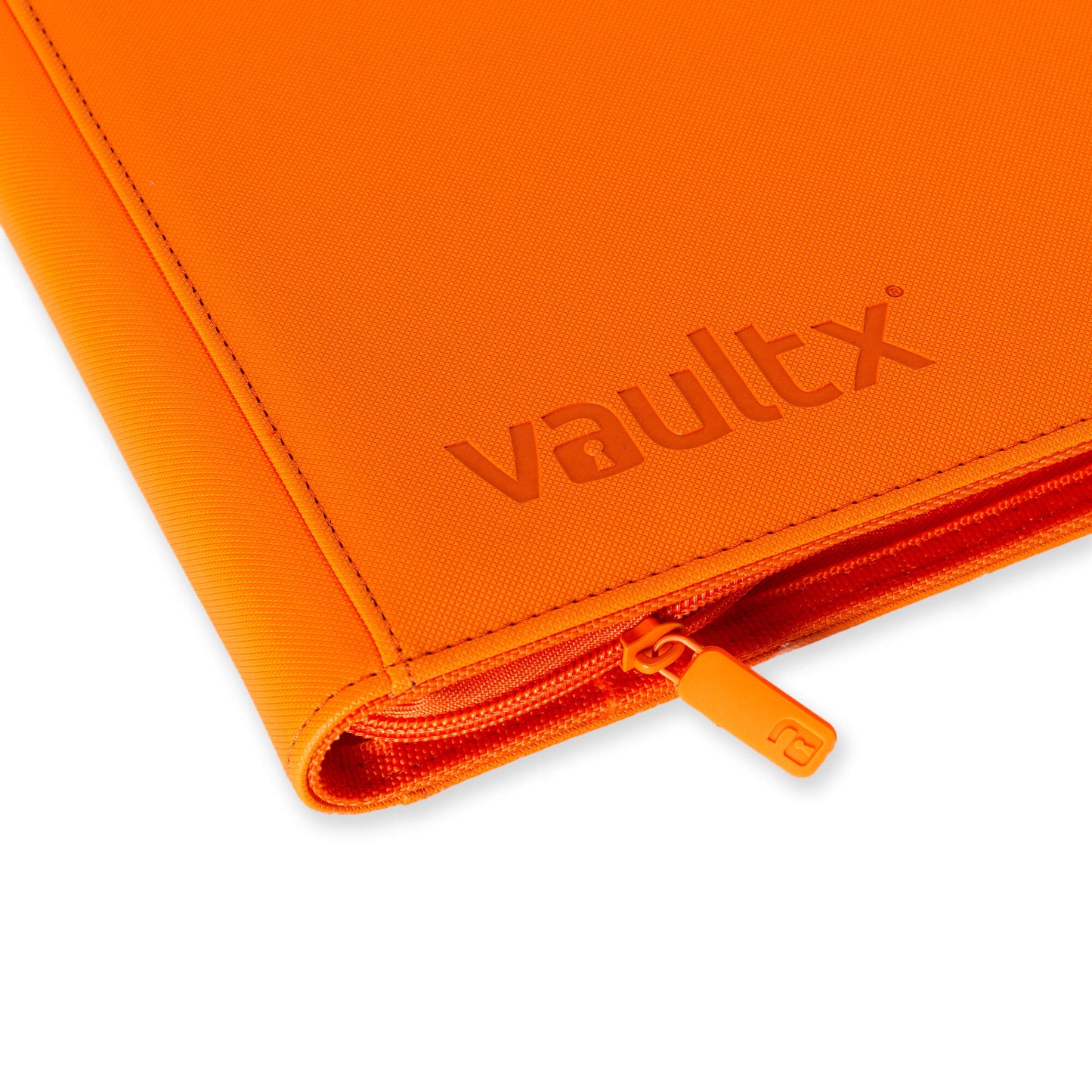 Vault X 9-Pocket Exo-Tech Zip Binder - Just Orange