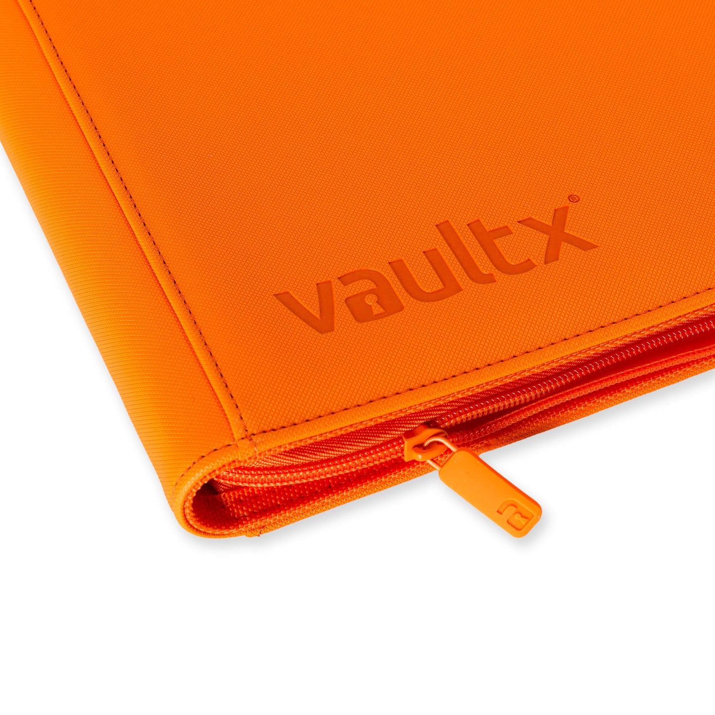 Vault X 12-Pocket Exo-Tech Zip Binder - Just Orange