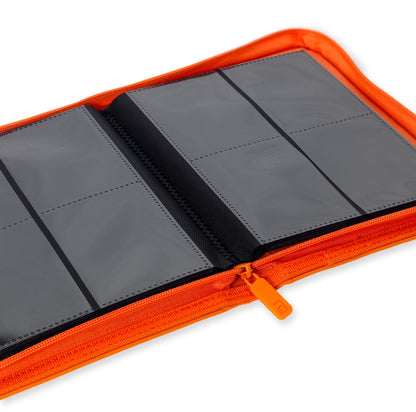 Vault X 4-Pocket Exo-Tech Zip Binder - Just Orange