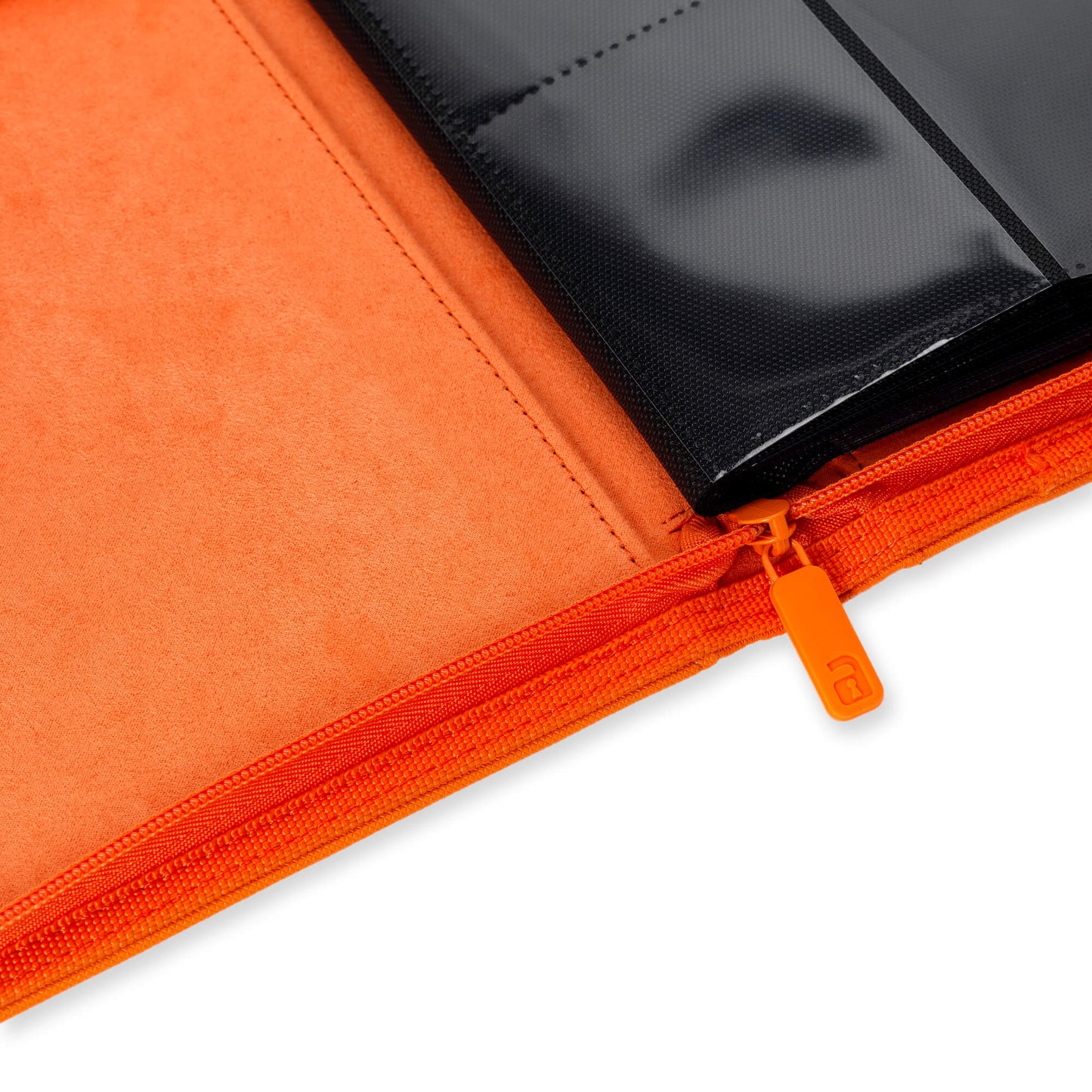 Vault X 9-Pocket Exo-Tech Zip Binder - Just Orange