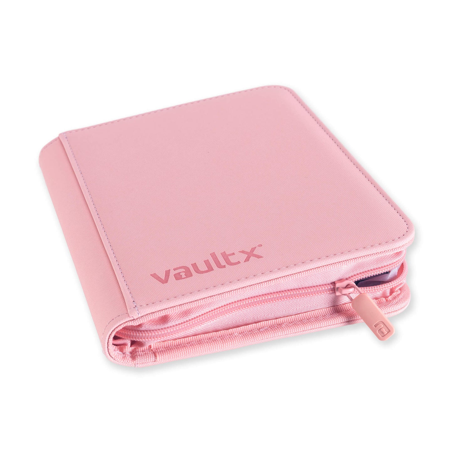 Vault X 4-Pocket Exo-Tech Zip Binder - Just Pink