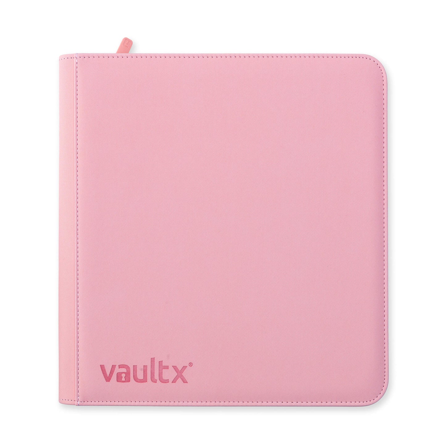 Vault X 12-Pocket Exo-Tech Zip Binder - Just Pink