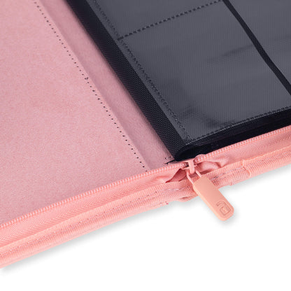 Vault X 4-Pocket Exo-Tech Zip Binder - Just Pink