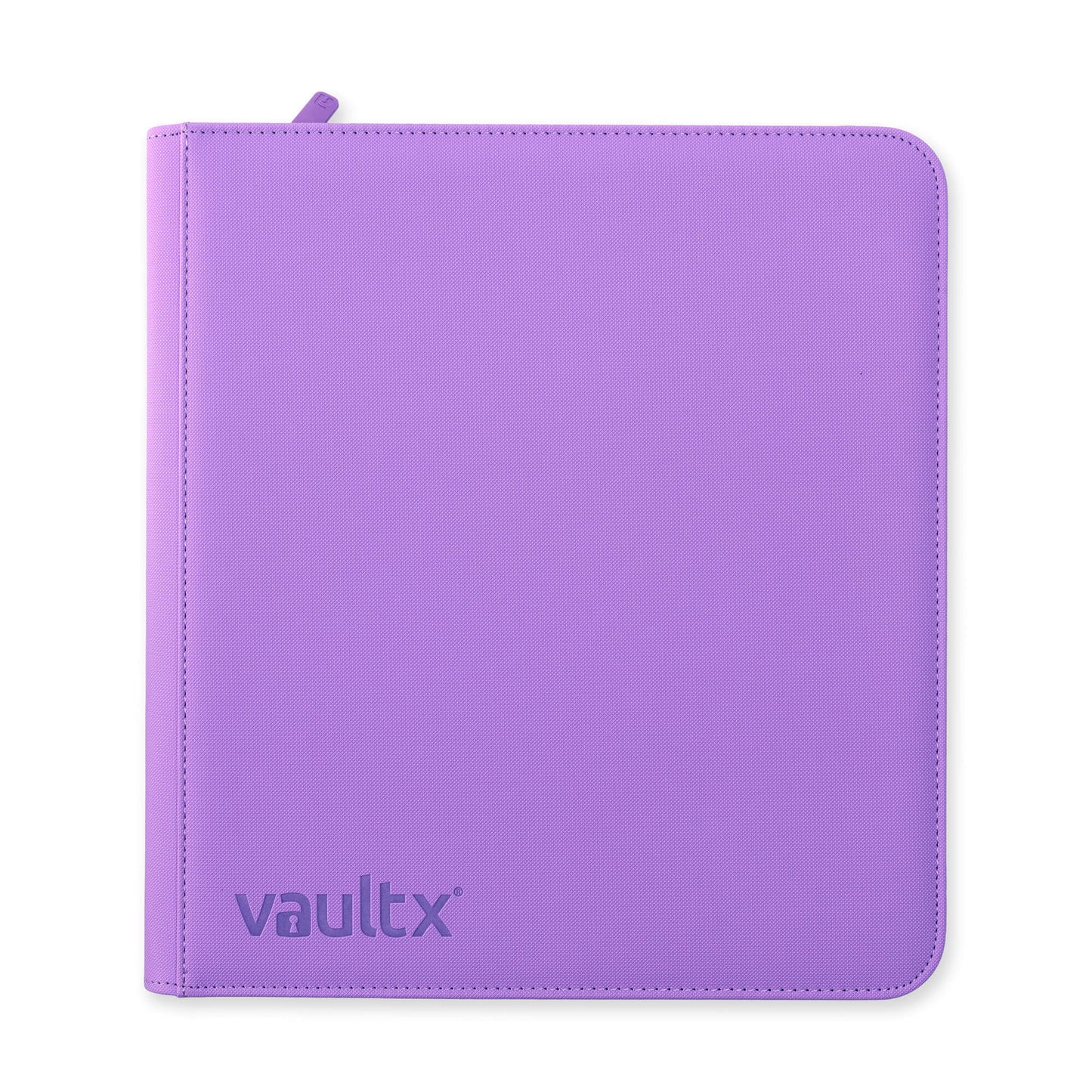 Vault X 12-Pocket Exo-Tech Zip Binder - Just Purple