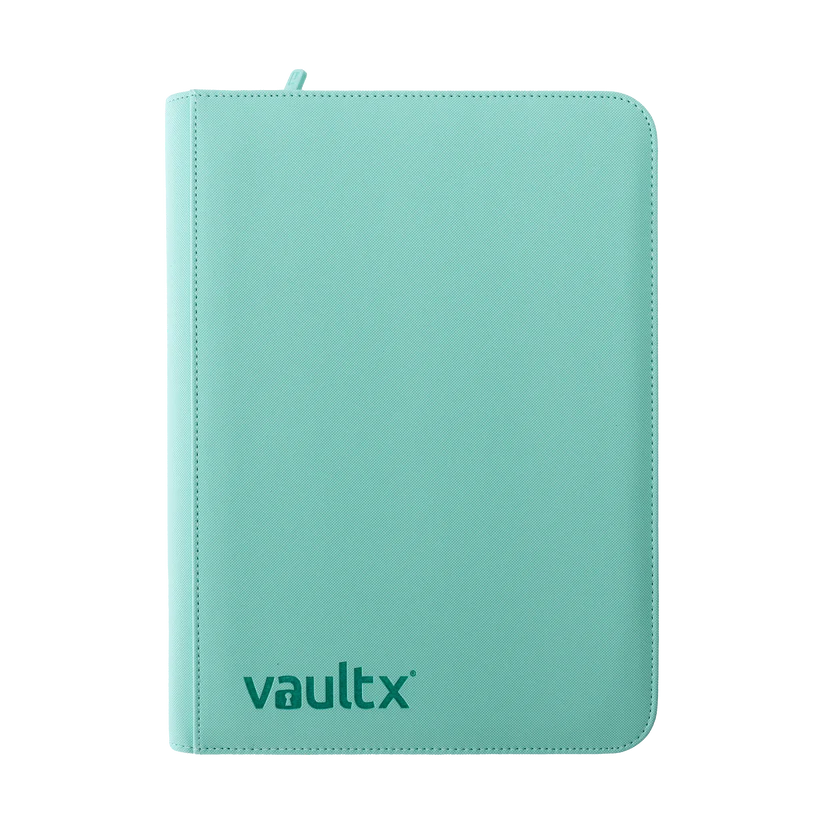 Vault X 9-Pocket Exo-Tech Zip Binder - Mint Green