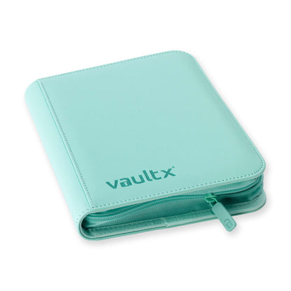 Vault X 4-Pocket Exo-Tech Zip Binder - Mint Green