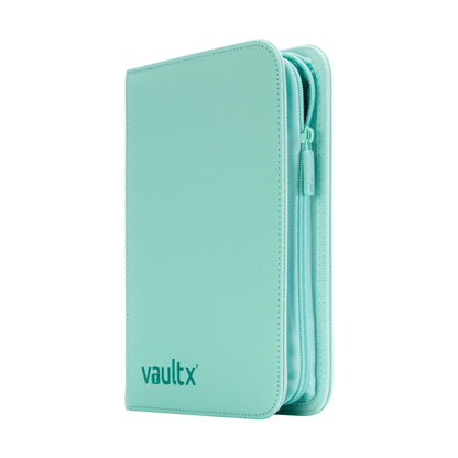 Vault X 4-Pocket Exo-Tech Zip Binder - Mint Green