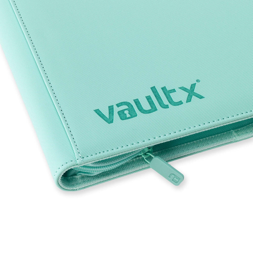 Vault X 12-Pocket Exo-Tech Zip Binder - Mint Green