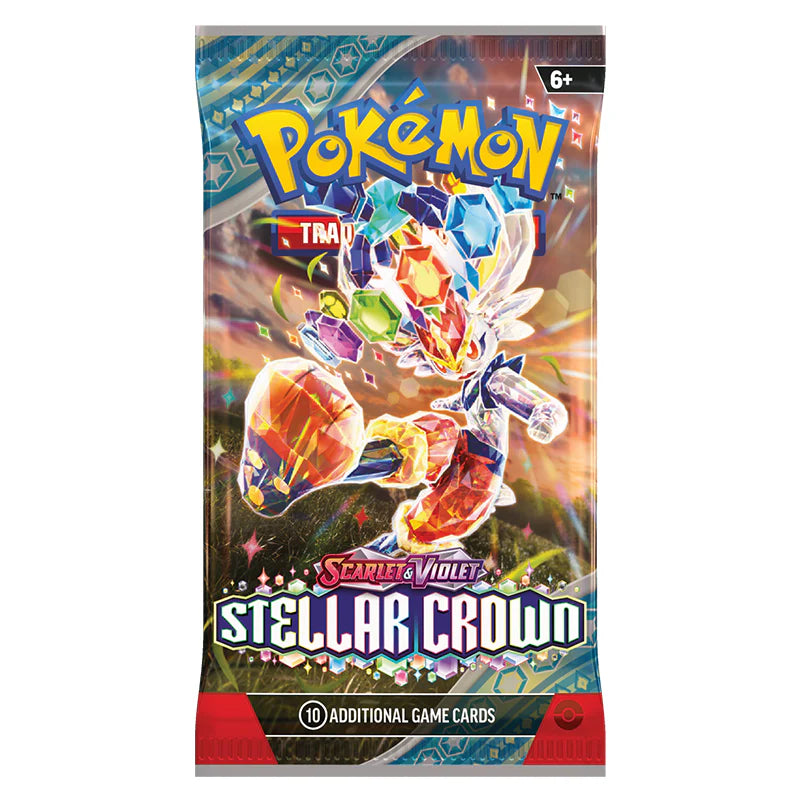 Pokemon TCG: Scarlet & Violet SV7 Stellar Crown Booster Pack