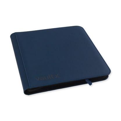 Vault X 12-Pocket Exo-Tech Zip Binder - Royal Blue