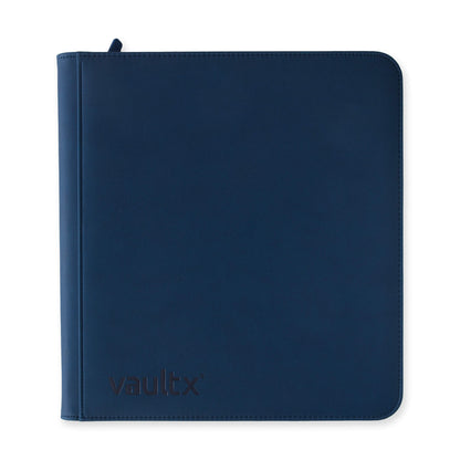 Vault X 12-Pocket Exo-Tech Zip Binder - Royal Blue