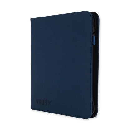 Vault X 12-Pocket Exo-Tech Zip Binder - Royal Blue