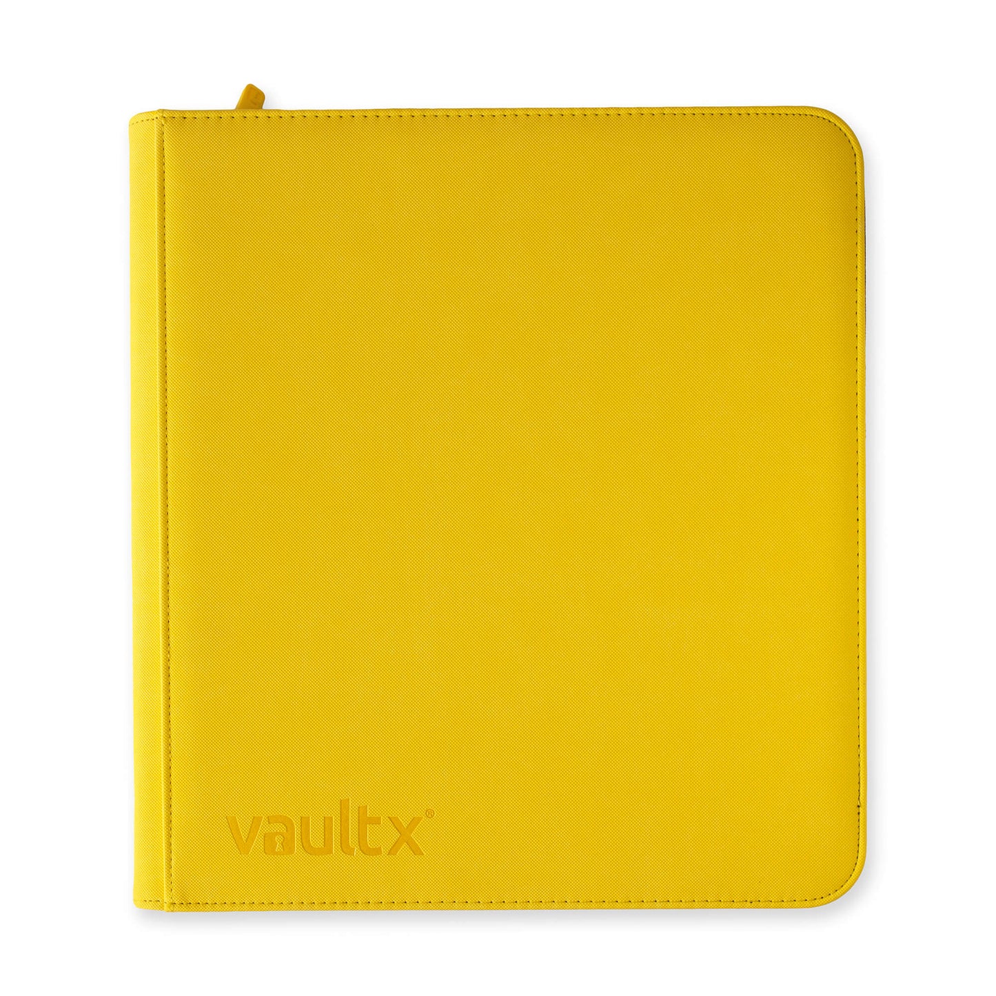 Vault X 12-Pocket Exo-Tech Zip Binder - Sunrise Yellow