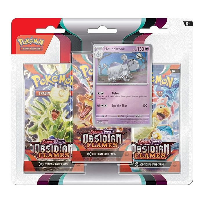 Pokemon TCG: Scarlet & Violet SV3 Obsidian Flames Triple Blister