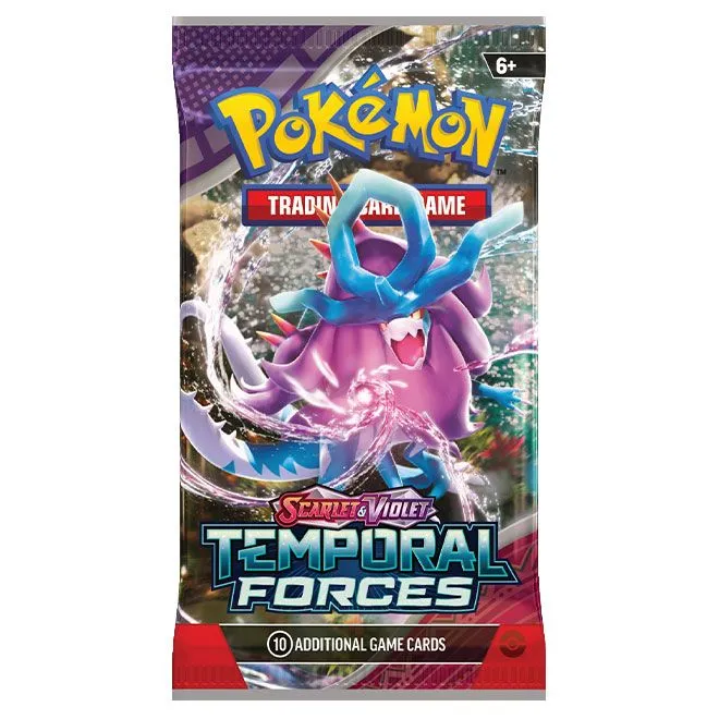 Pokemon TCG: Scarlet & Violet SV5 Temporal Forces Booster Pack