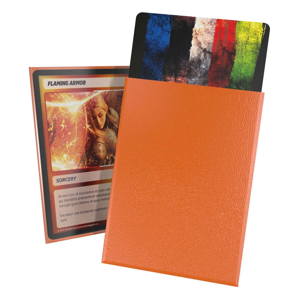 Ultimate Guard Cortex Sleeves Standard Size Matte Orange (100)