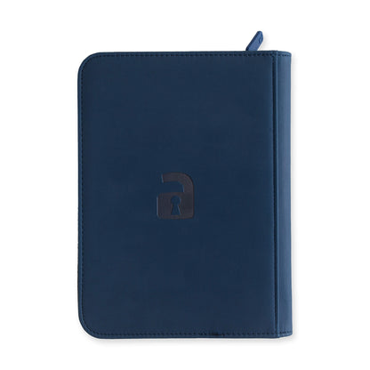 Vault X 9-Pocket Exo-Tech Zip Binder - Royal Blue