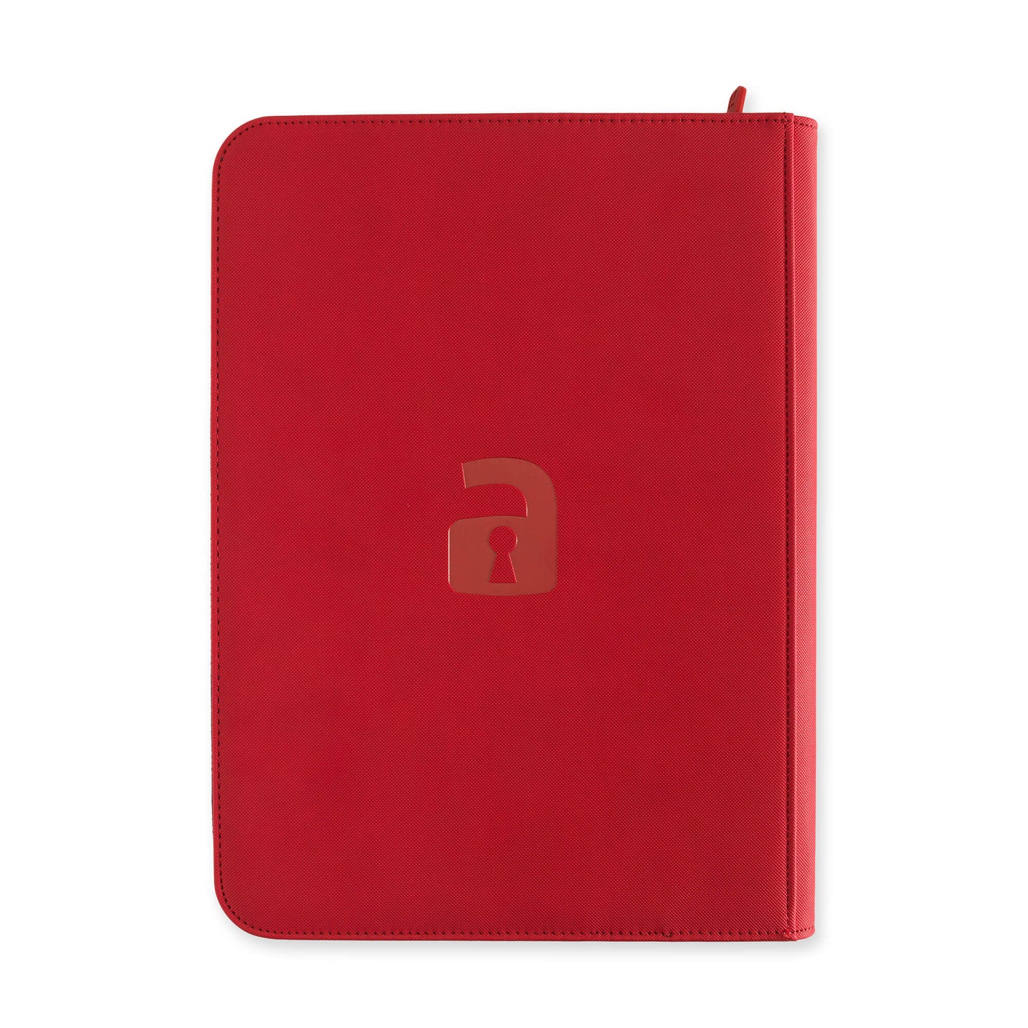 Vault X 9-Pocket Exo-Tech Zip Binder - Fire Red