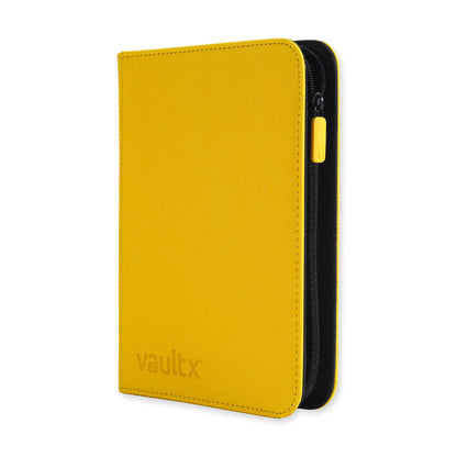 Vault X 4-Pocket Exo-Tech Zip Binder - Sunrise Yellow